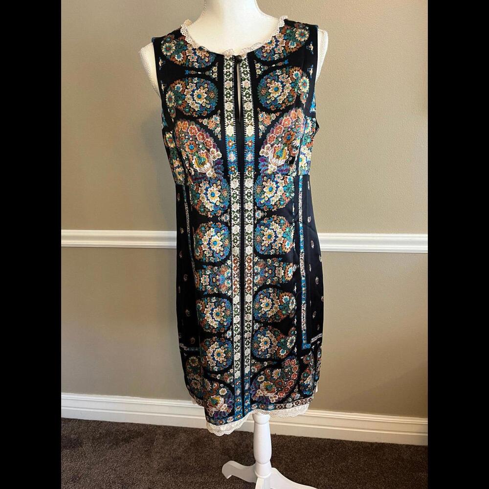 Nanette lepore silk statement shift